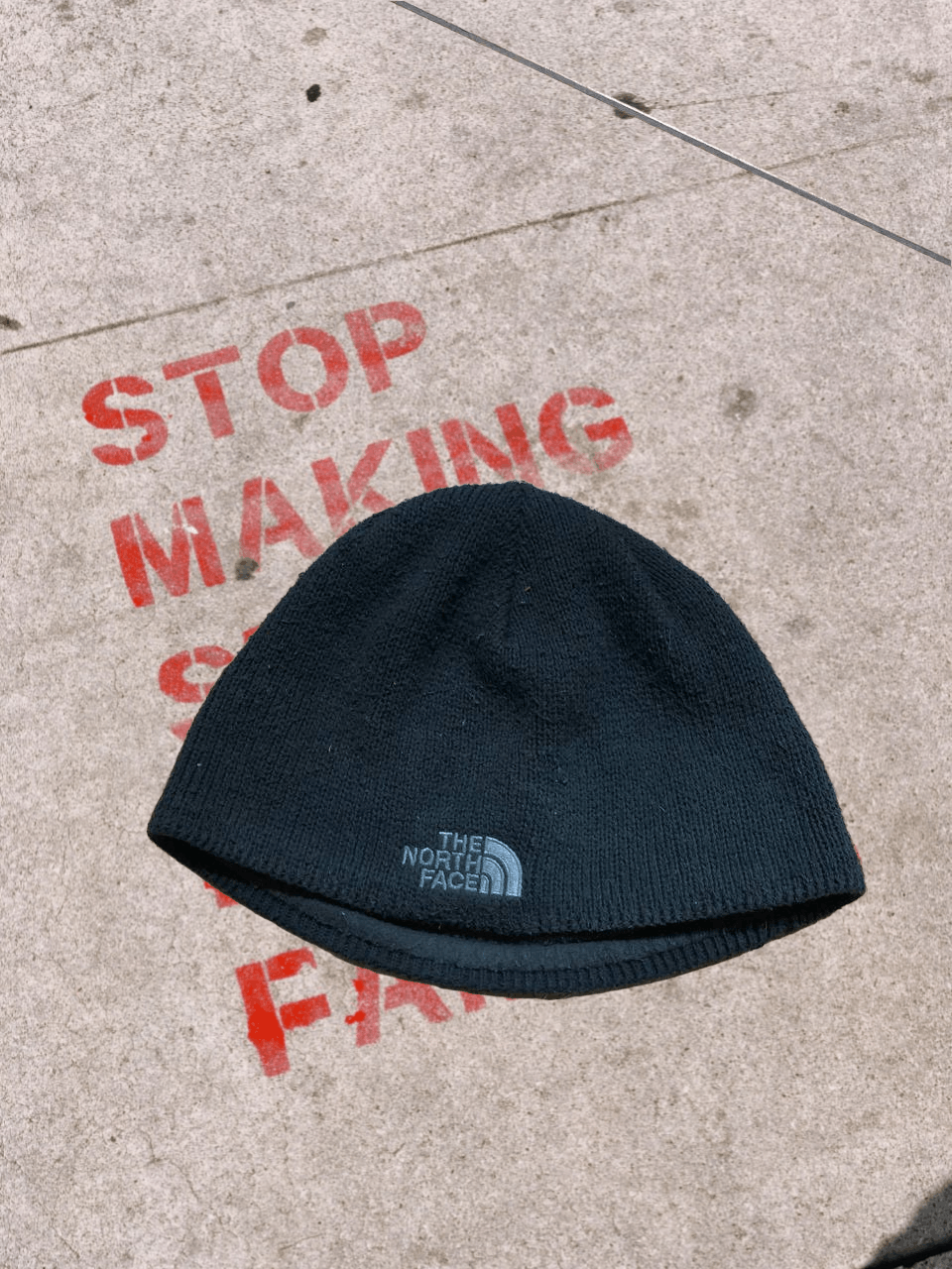 The North Face The North Face Unisex Knit Beanie One Size Logo Winter Hat Size ONE SIZE - 1 Thumbnail