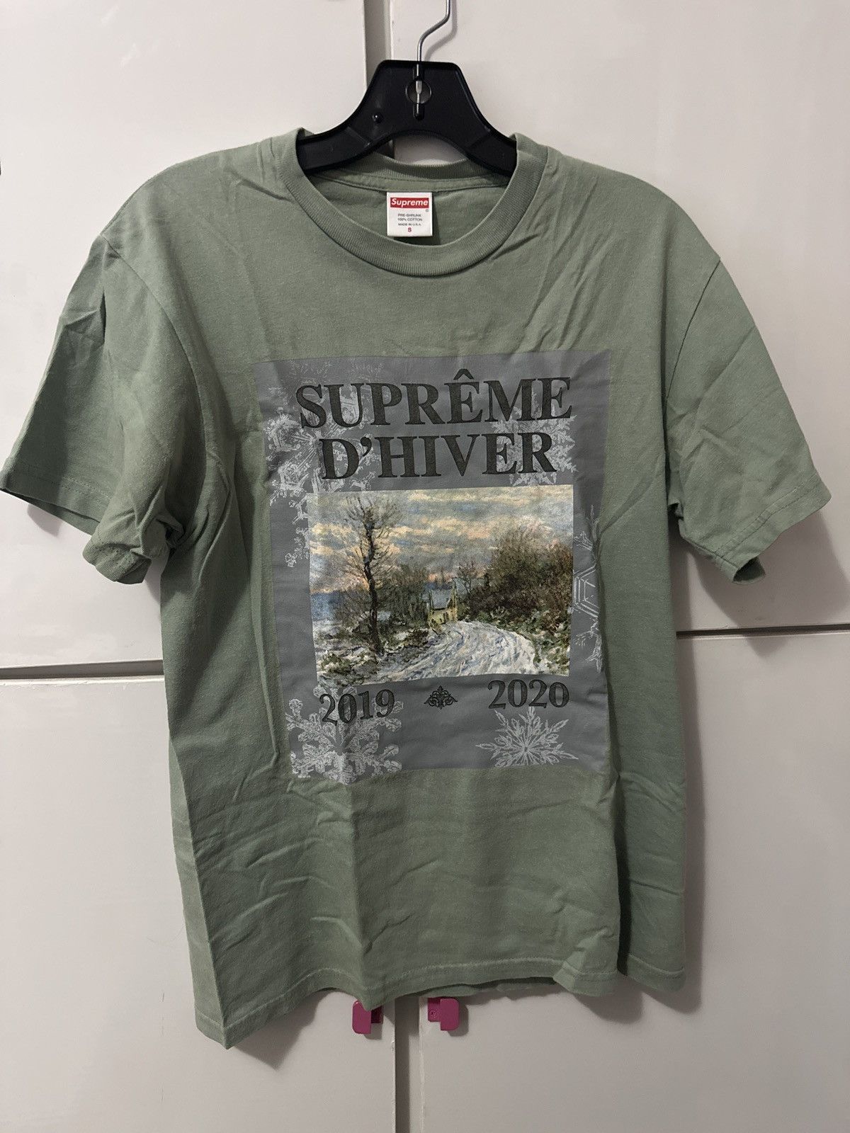 Supreme Supreme D’ Hiver Tee Size US S / EU 44-46 / 1 - 2 Thumbnail