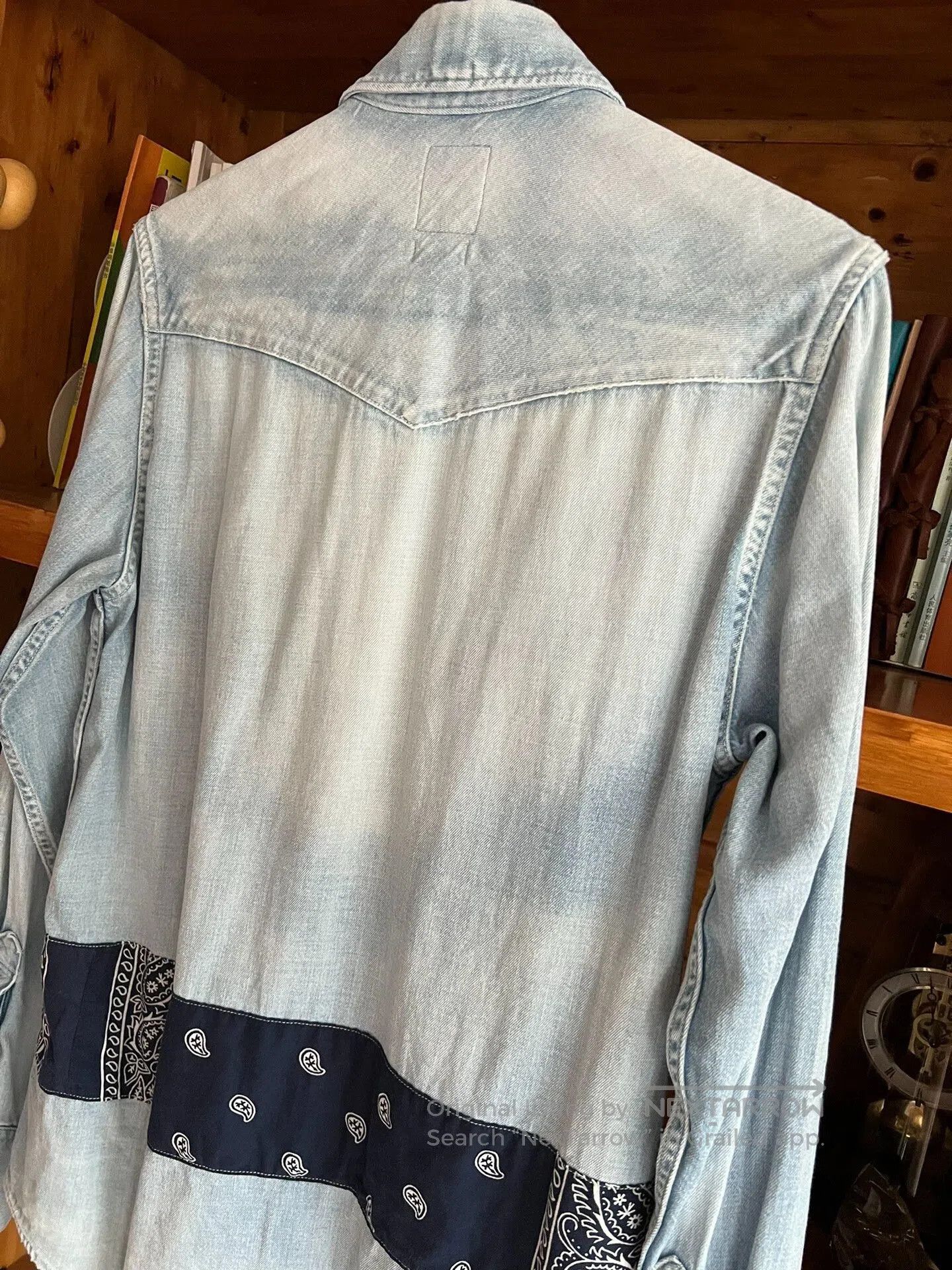 Visvim vintage visvim denim shirt with paisley design. Size US M / EU 48-50 / 2 - 6 Thumbnail
