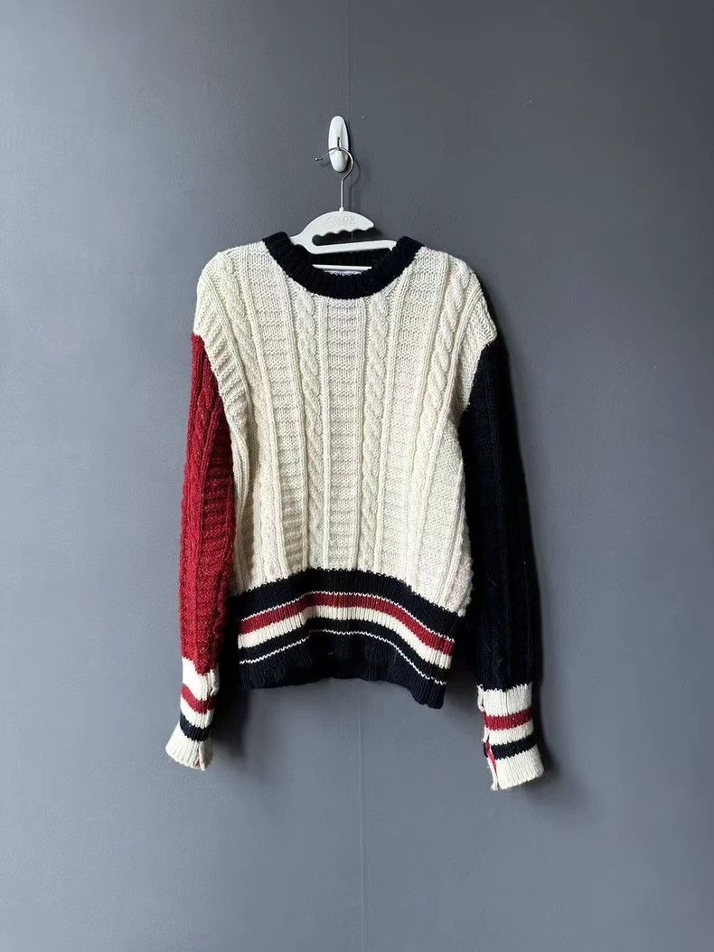Thom Browne Thom Browne Knitted sweaters Size US L / EU 52-54 / 3 - 1 Thumbnail