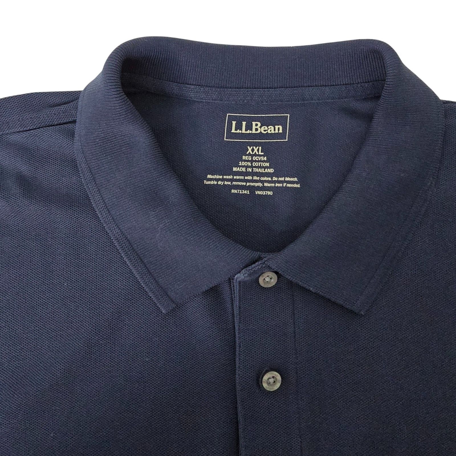 L.L. Bean LL Bean Premium Double L Polo Long-Sleeve Men XXL 2XL Navy Size US XXL / EU 58 / 5 - 11 Thumbnail