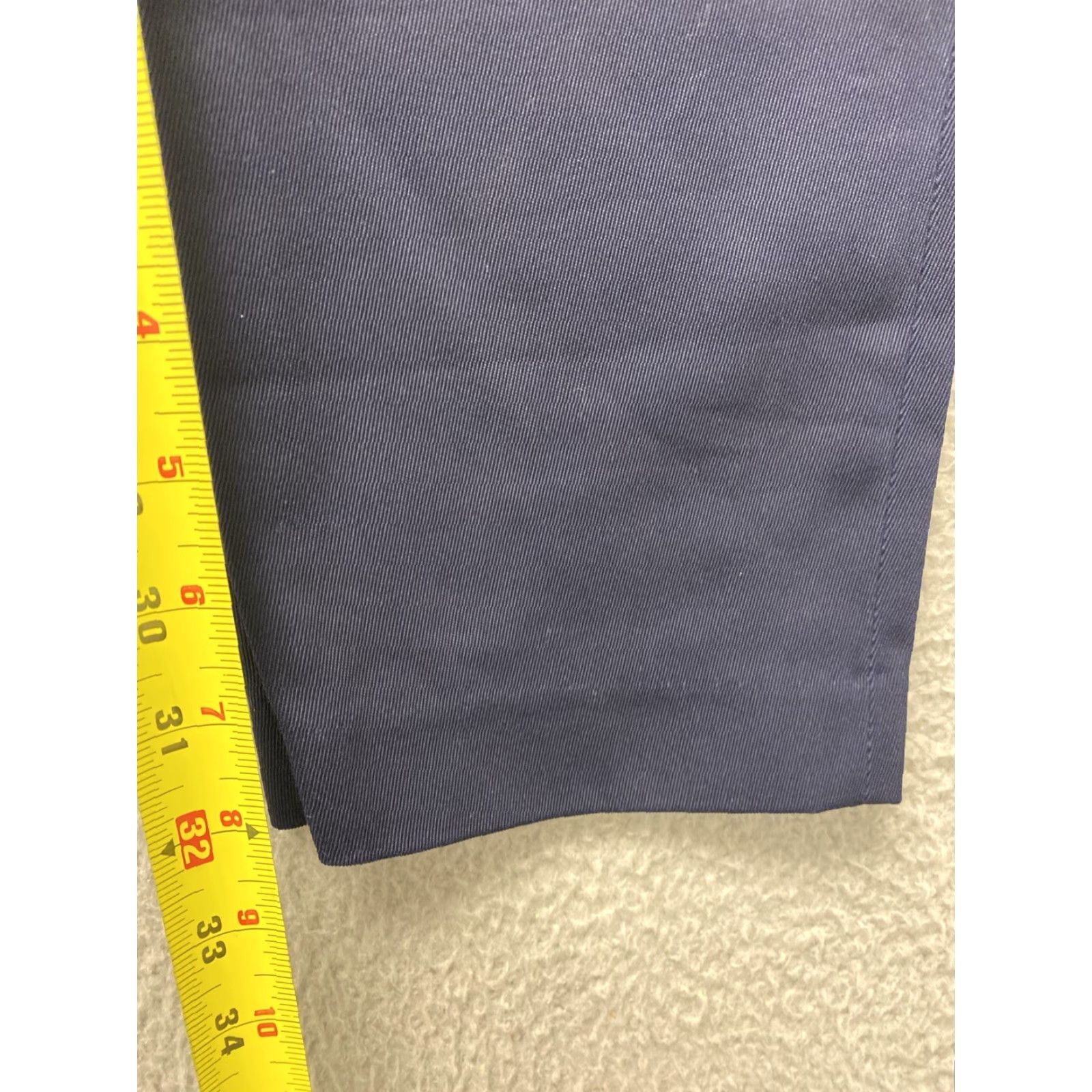 H&M H&M Slim Fit Chino Pants Men’s 32x32 Navy Flat Front Casual Workwear Skinny Size US 32 / EU 48 - 4 Thumbnail
