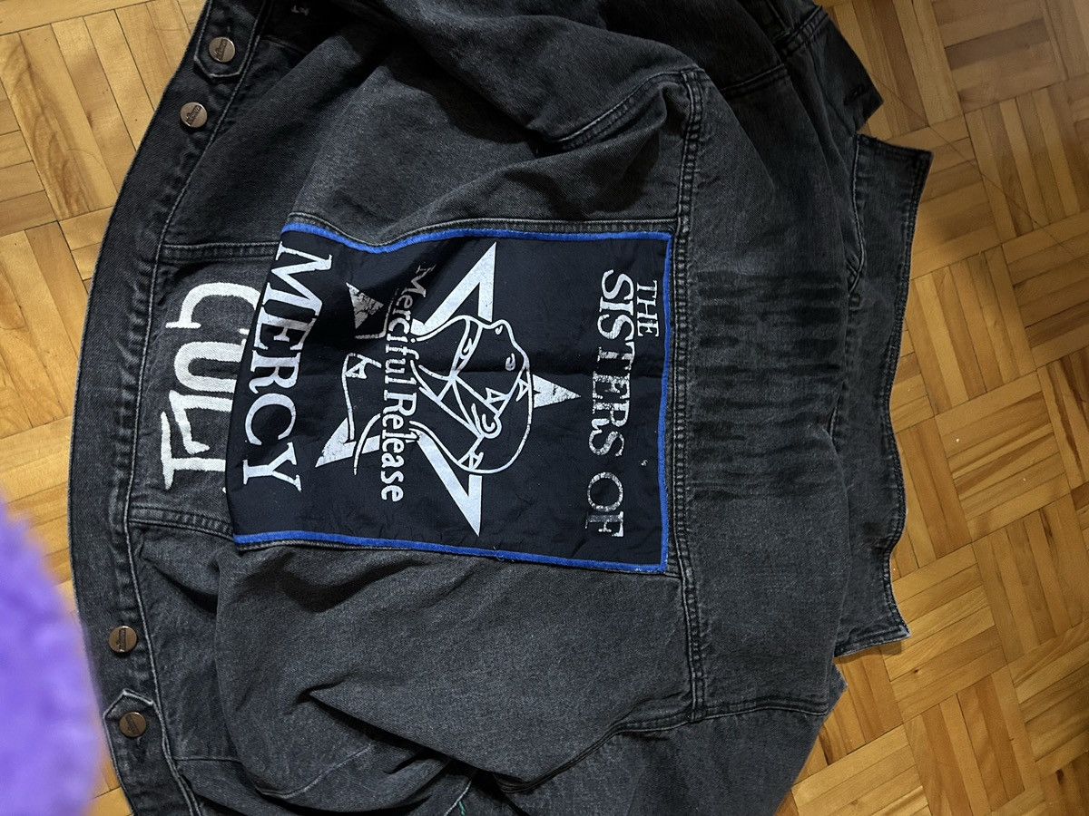 Vintage × Wrangler Vintage denim jacket with patches Size US S / EU 44-46 / 1 - 1 Thumbnail