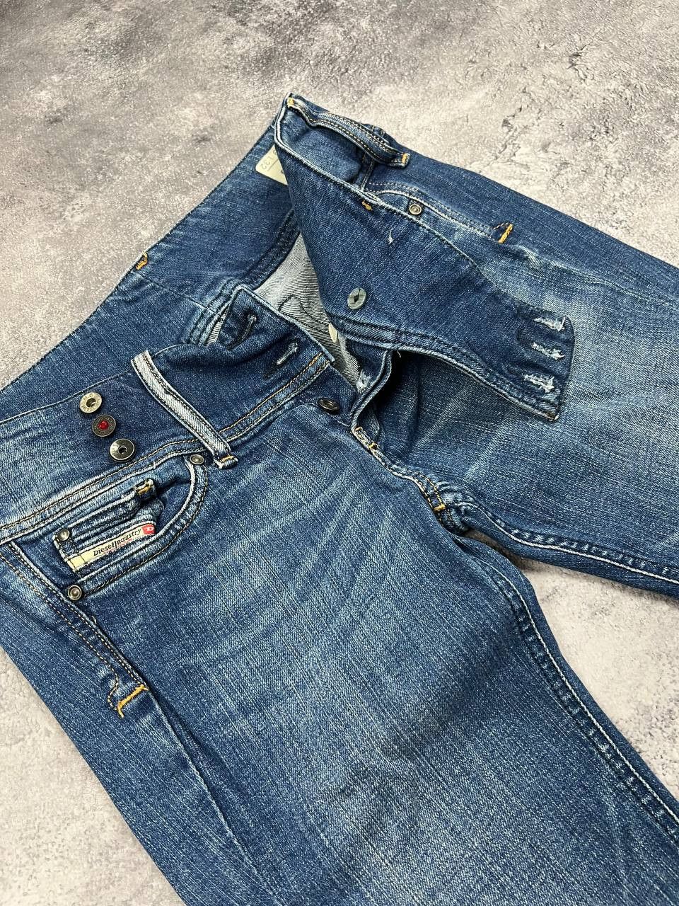 Diesel Vintage Diesel Jeans Flared Distressed Y2K Avant Garde Denim Size 32" / US 10 / IT 46 - 10 Thumbnail