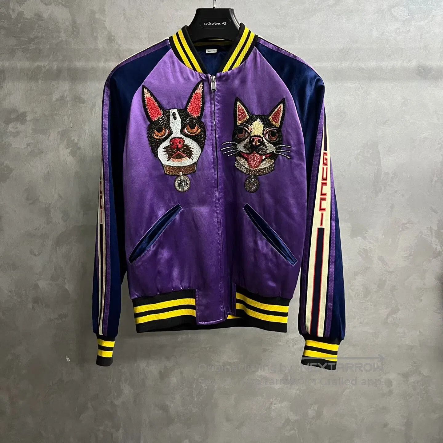 Gucci GUCCI 2017AW × Michele Garden Embroidered Bomber Jacket
