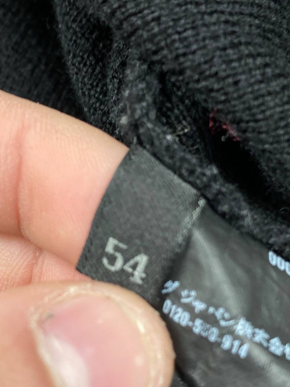 Prada Prada Red Tab Wool Knit Sweater Men Size 54 Black Size US XL / EU 56 / 4 - 9 Thumbnail