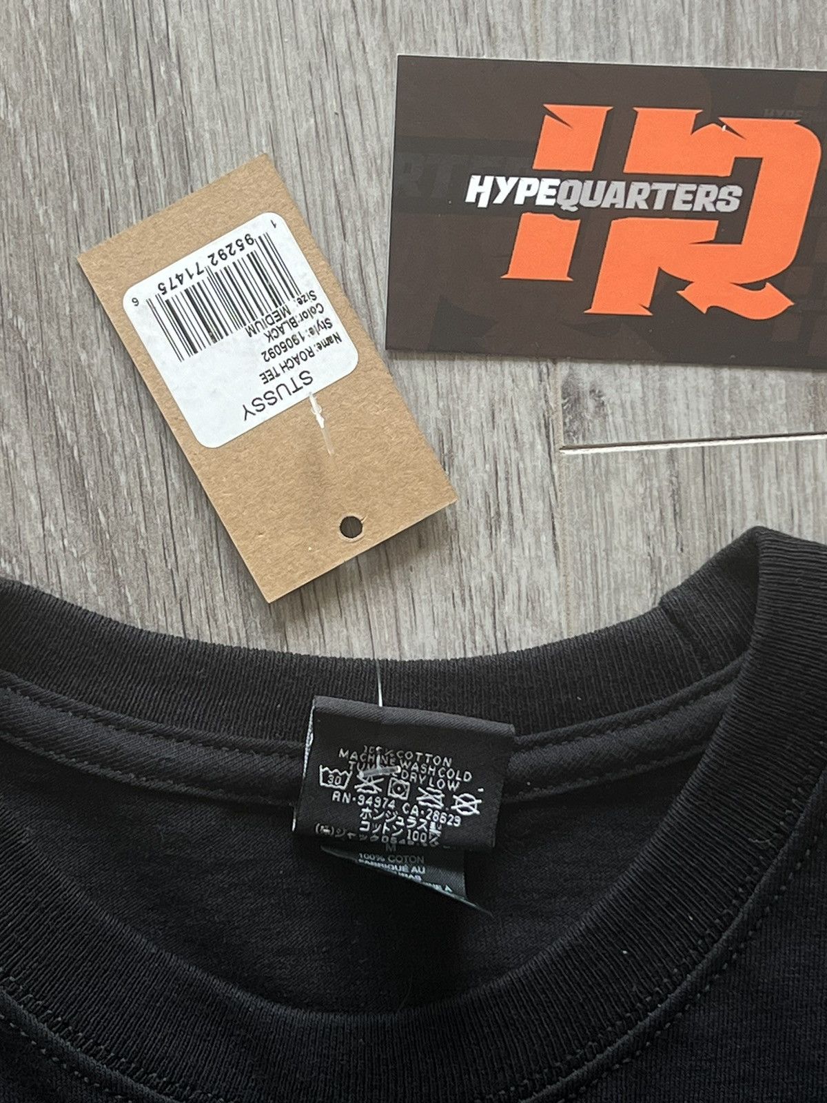 Stussy Stussy Roach Tee “Black” Size US M / EU 48-50 / 2 - 5 Thumbnail