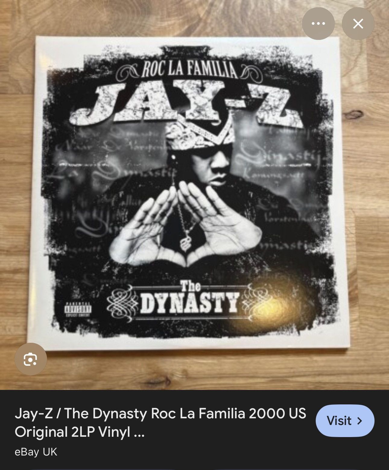 Jay-Z Vtg Jay Z The Dynasty : Roc La Familia Air Brush Rap Tshirt Size US XL / EU 56 / 4 - 9 Thumbnail