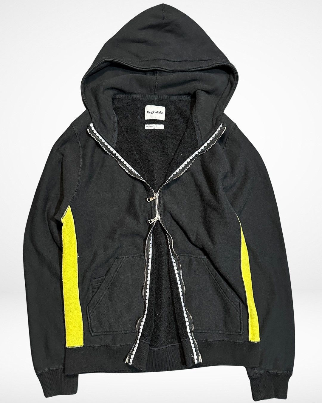 Kaws × Medicom Toy × Original Fake AW10 Stash Pocket Chomper Hoodie Size US M / EU 48-50 / 2 - 5 Thumbnail
