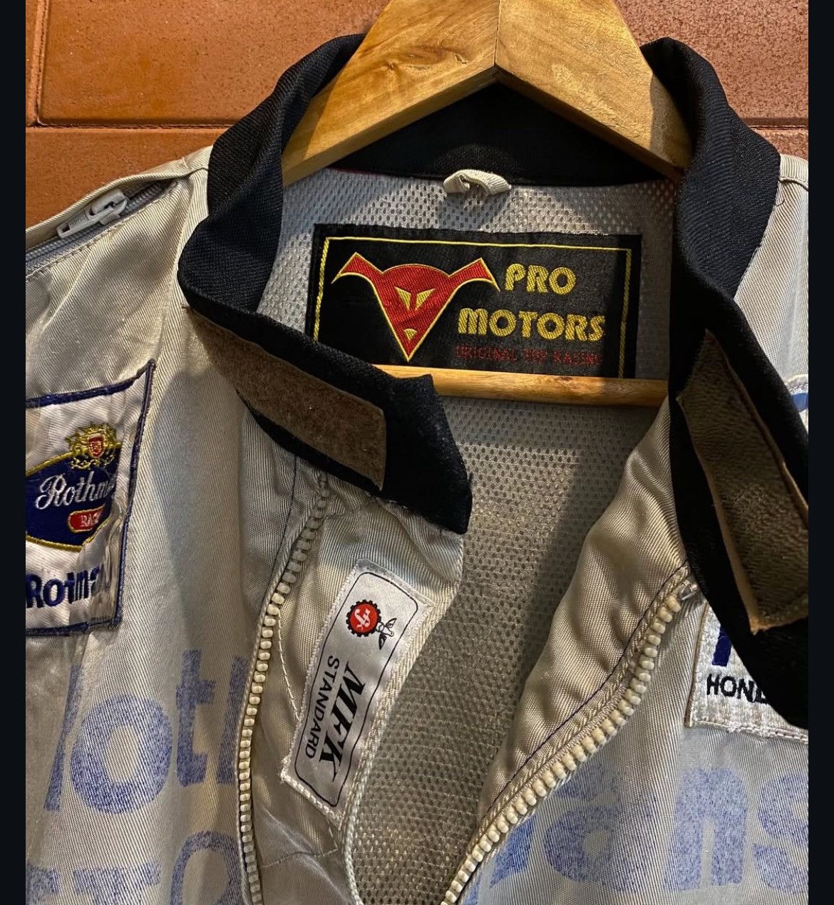 Honda × Vintage Vintage Rothmans Promotor Patched Racing Jacket Size US L / EU 52-54 / 3 - 6 Thumbnail