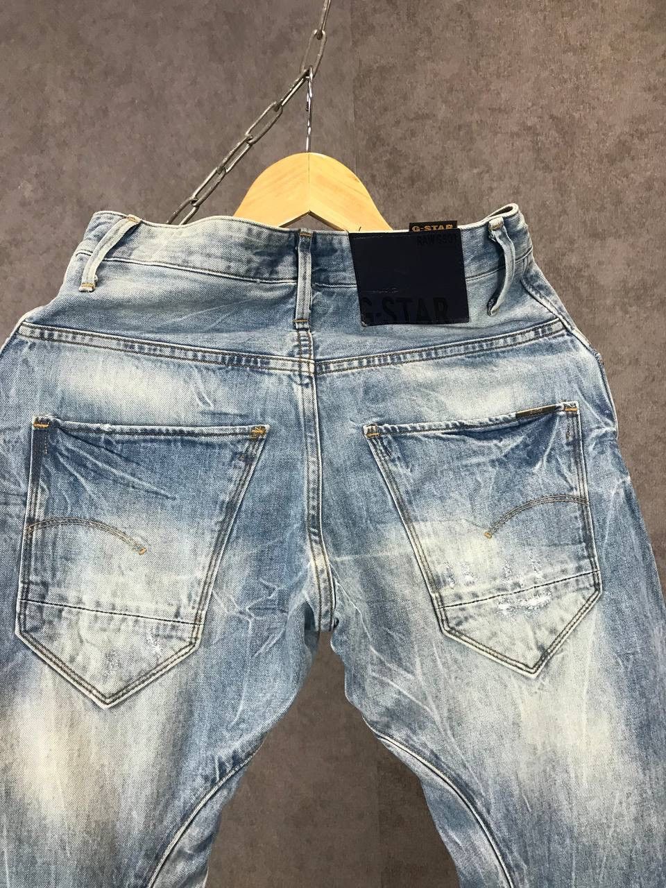 G-Star G Star Raw distressed denim jeans Size US 28 / EU 44 - 7 Thumbnail