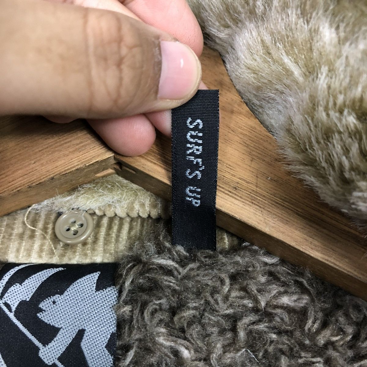 Gotcha 🔥VINTAGE BIKER JACKET CORDUROY GOTCHA BLANKET FUR Size US M / EU 48-50 / 2 - 22 Thumbnail