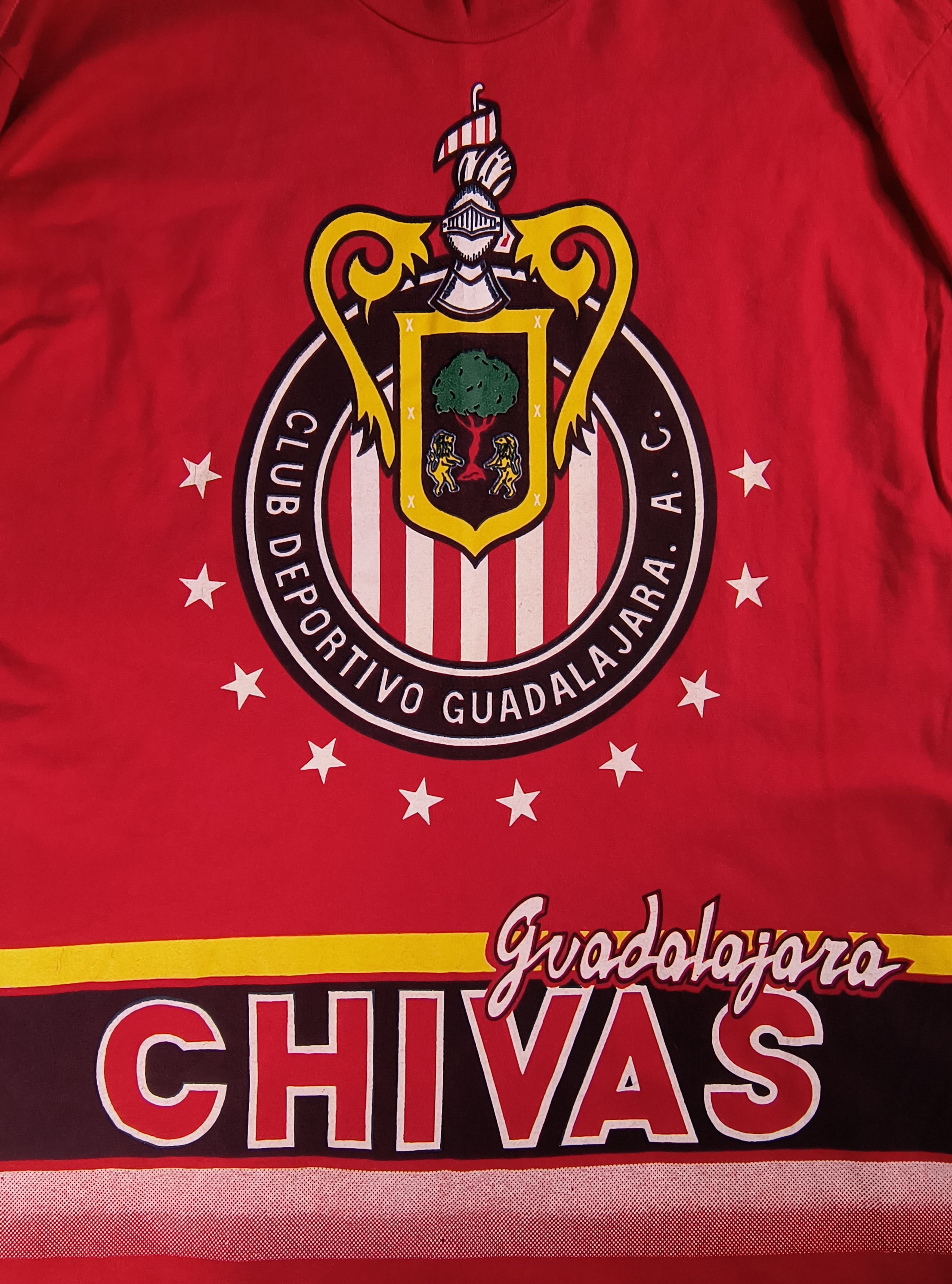 Mexican Threads Vintage Chivas de Guadalajara 90s tee Size US L / EU 52-54 / 3 - 1 Thumbnail
