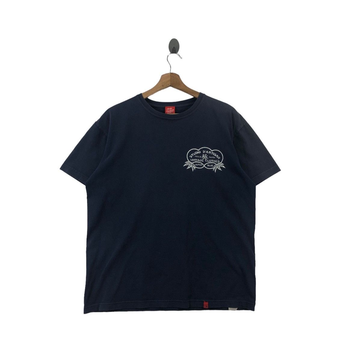 Studio D'Artisan × Vintage Pick!! Vtg STUDIO D'ARTISAN Top Tee Tshirt Size US L / EU 52-54 / 3 - 2 Thumbnail