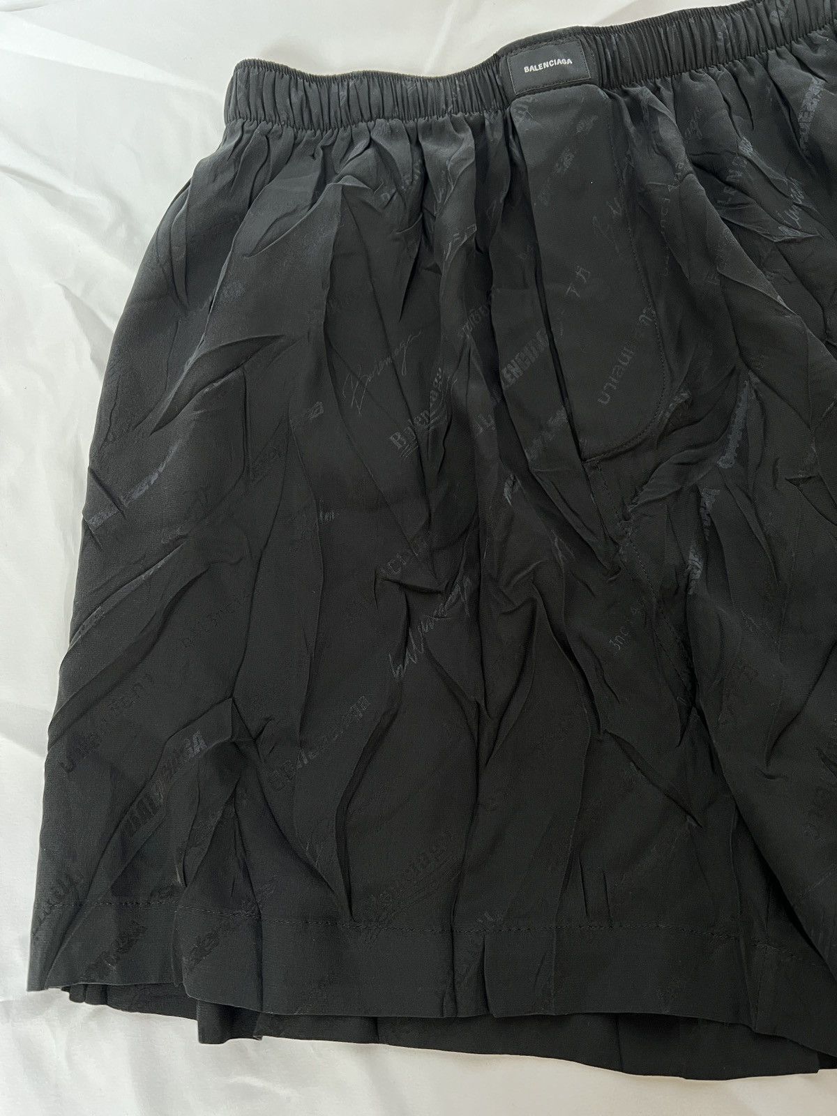 Balenciaga *RARE* Balenciaga Silk Shorts Sz. M Size US 32 / EU 48 - 4 Thumbnail
