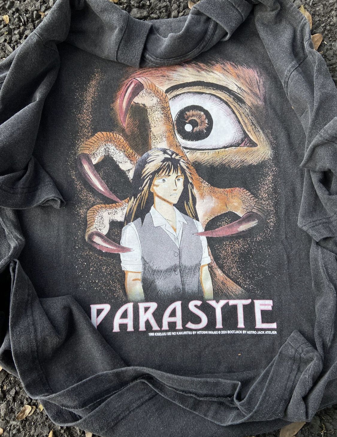 Anime × Japanese Brand × Vintage Rare limited parasyte anime manga T shirt Size US L / EU 52-54 / 3 - 1 Thumbnail