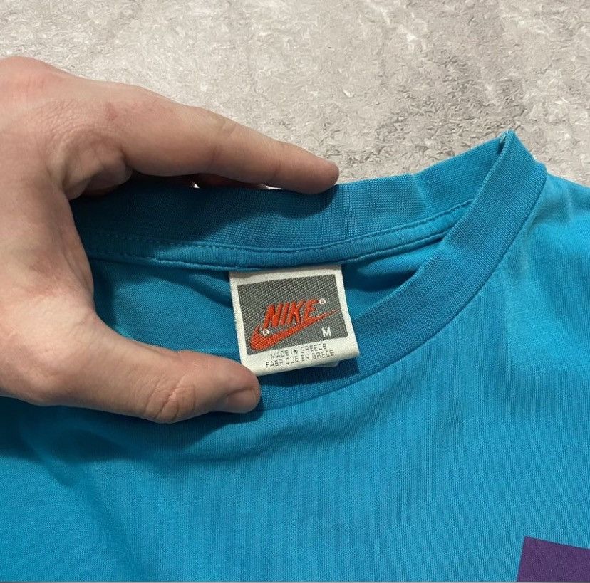 Nike VINTAGE NIKE AIR BIG LOGO TEE USA 90s Size US M / EU 48-50 / 2 - 8 Thumbnail