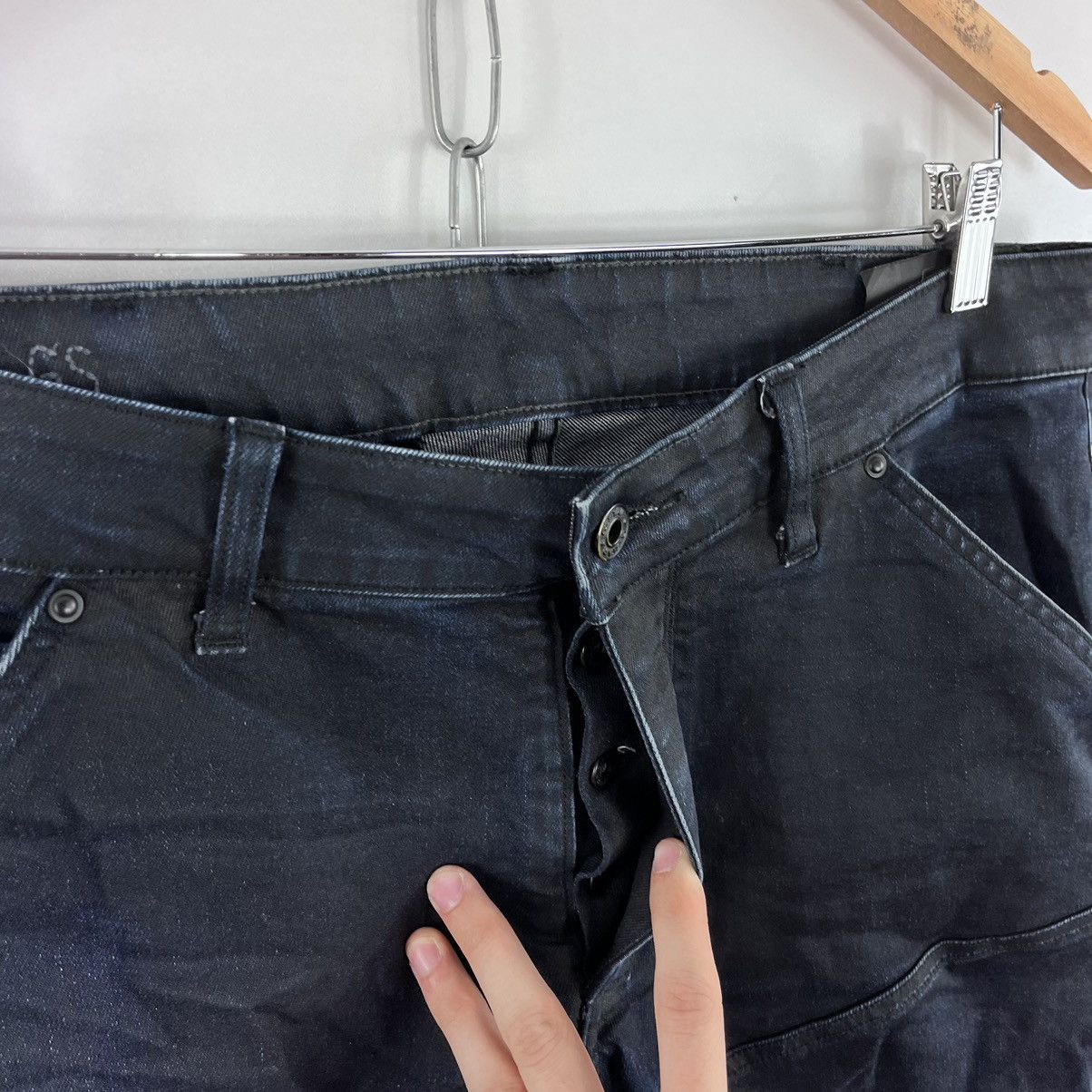 G-Star G-Star Raw Jeans Double Knee Zip Pockets Dark Navy Size 33 Size US 33 - 6 Thumbnail