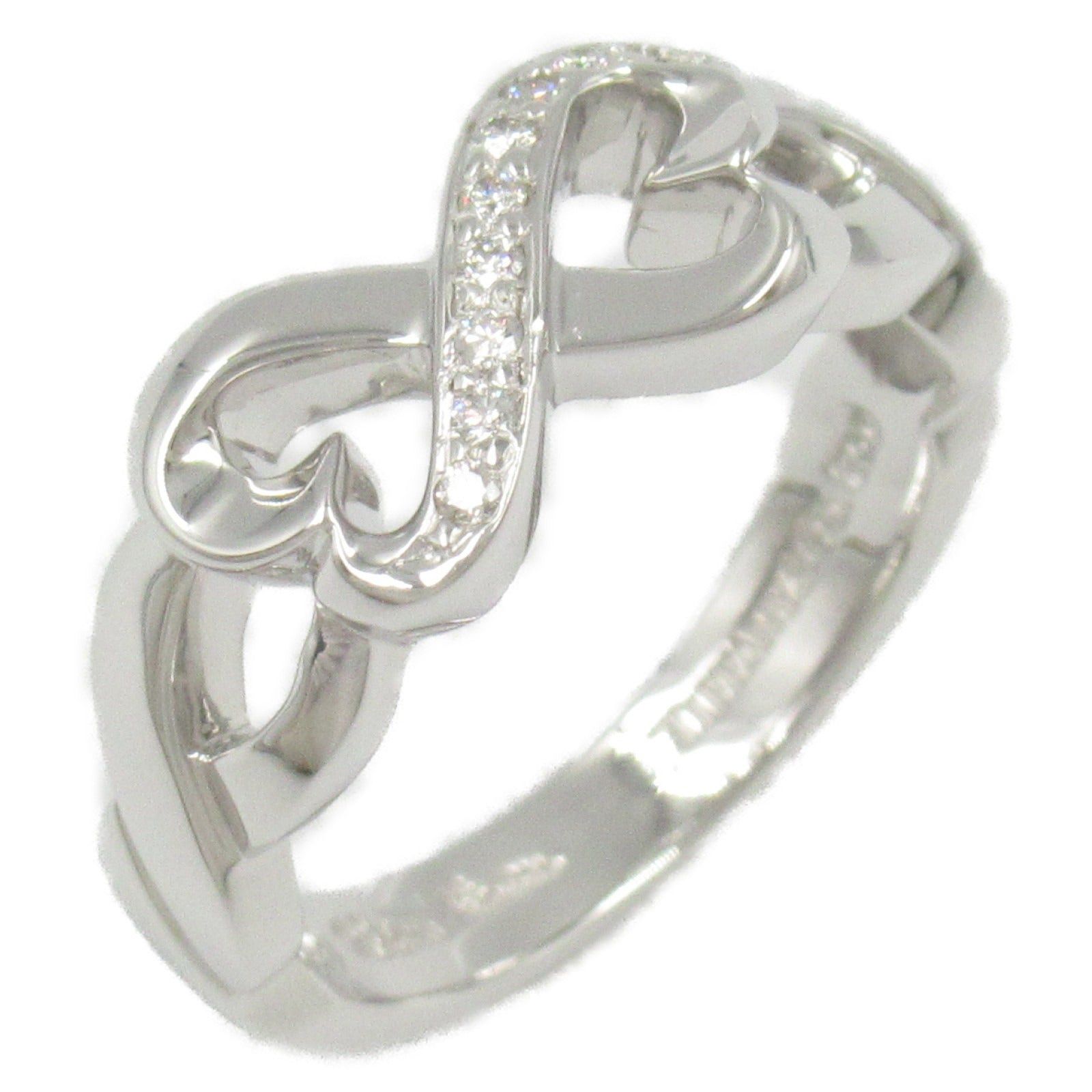 Tiffany & Co. Tiffany Co Diamond Ring K18Wg (White Gold) Clear Size ONE SIZE - 1 Thumbnail