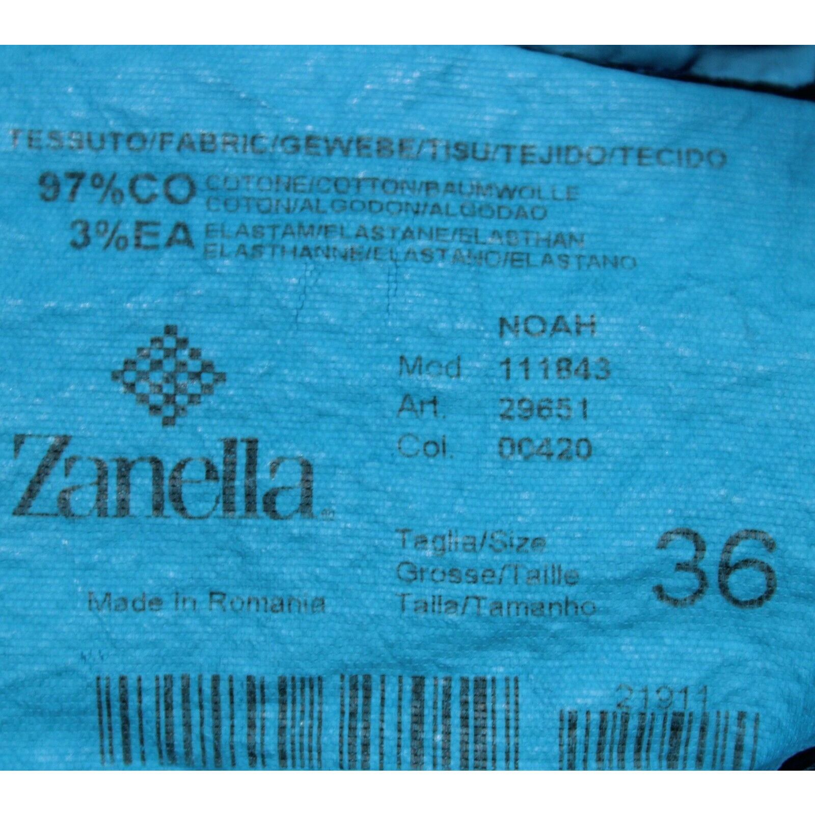 Zanella Zanella New with tags Chino Size 36 US In Blue Size US 36 / EU 52 - 5 Thumbnail
