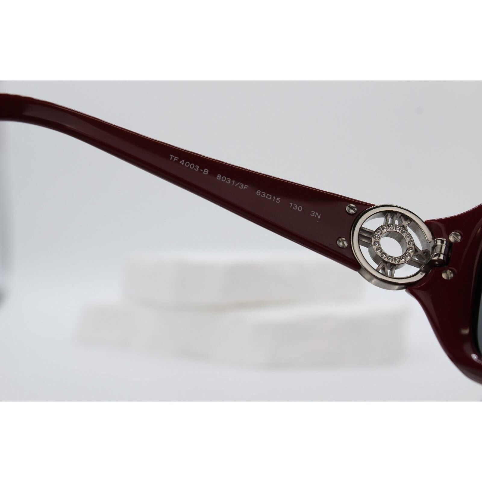 Tiffany & Co. Tiffany & Co TF4003-B 2 Crimson Atlas Rhinestone Sunglasses Size ONE SIZE - 5 Thumbnail