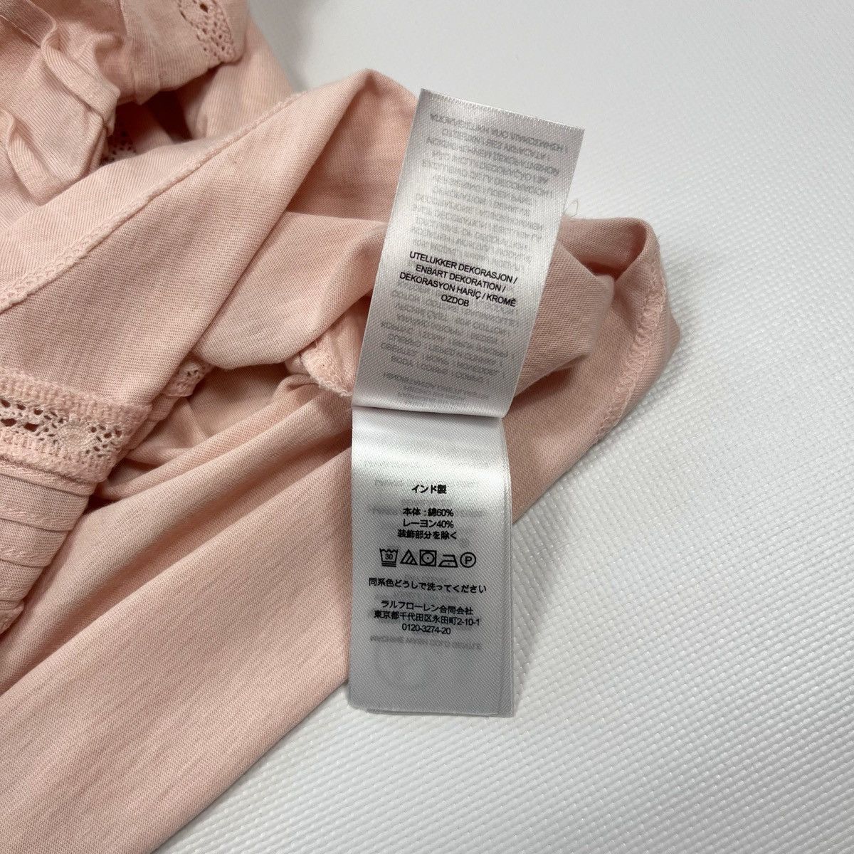 Ralph Lauren Lauren Ralph Lauren Embroidered Blouse Shirt Pink Size S Size S / US 4 / IT 40 - 12 Thumbnail