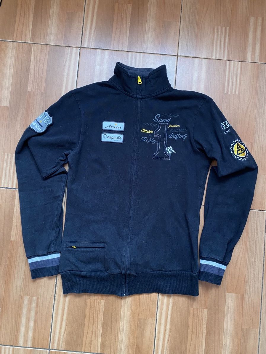 Untitled Artworks Audi Champion Speed Passion Car Racing Black Men’s Jacket Size US S / EU 44-46 / 1 - 1 Thumbnail