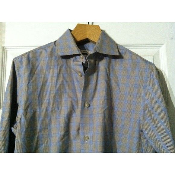 Joseph Abboud JOSEPH ABBOUD MENS NEW 100%COTTON CASUAL SHIRT SIZE: S Size US S / EU 44-46 / 1 - 2 Thumbnail