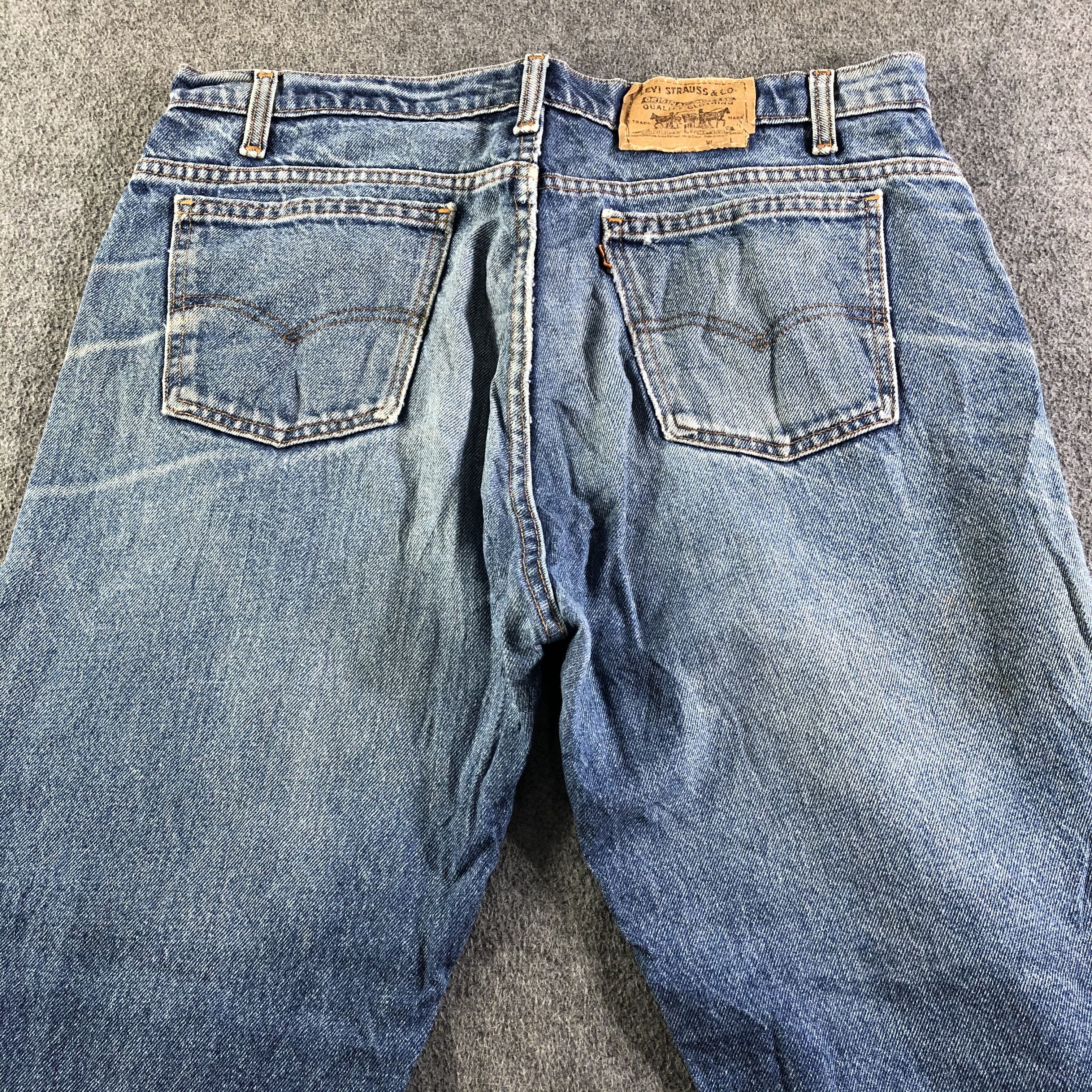 Levi's Vintage Blue Wash Levis 505 Jeans-J4225 Size US 37 - 4 Thumbnail