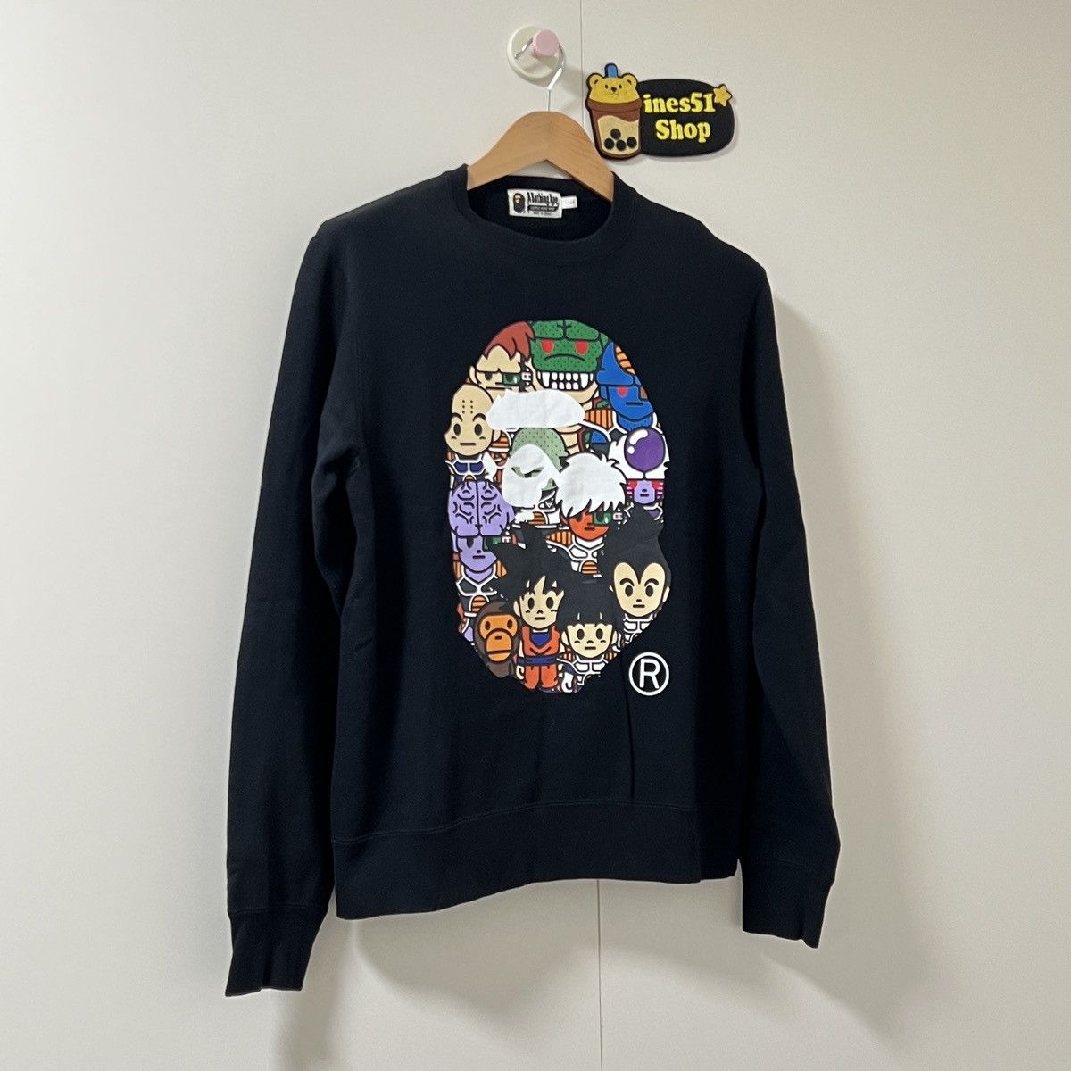 Bape Bape big ape dragon-ball crewneck Size US L / EU 52-54 / 3 - 1 Thumbnail
