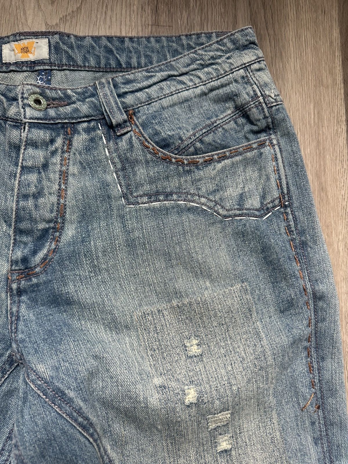 Antik Denim ANTIK DENIM JEANS Size US 34 / EU 50 - 4 Thumbnail