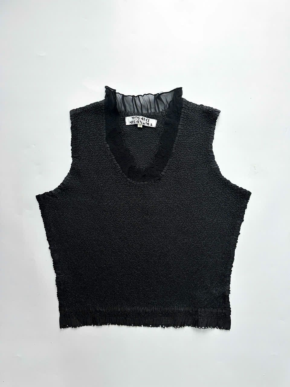 Issey Miyake Yoshiki Hishinuma Pleated Sleeveless Top Size M / US 6-8 / IT 42-44 - 1 Thumbnail