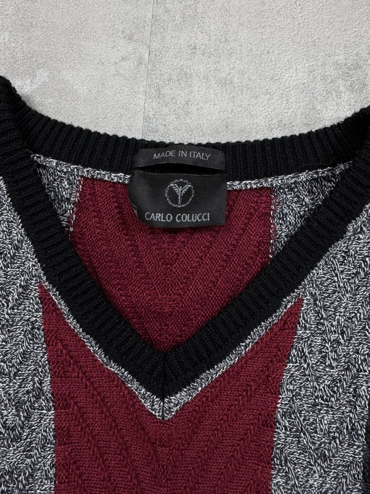 Carlo Colucci × Vintage CARLO COLUCCI sweater Made in Italy Mens size XL Size US L / EU 52-54 / 3 - 10 Thumbnail