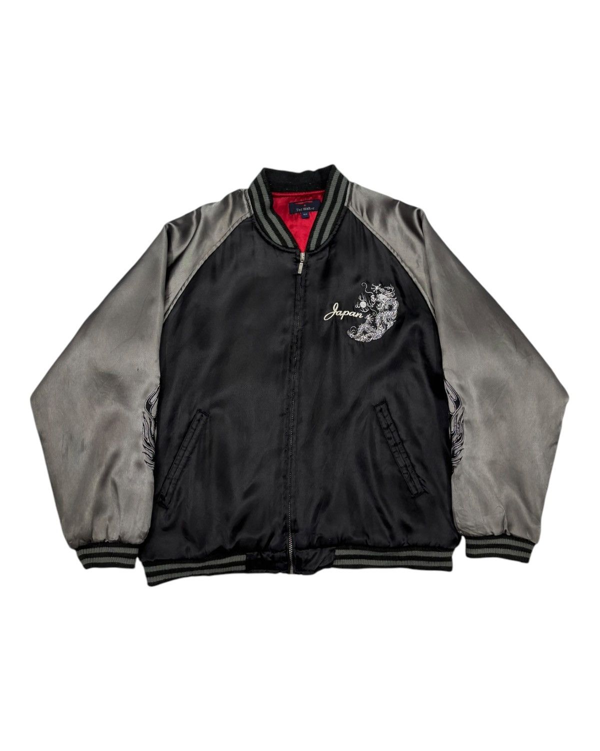 Japanese Brand 🔥VINTAGE JAPANESE SUKAJAN DRAGON EMBROIDERY SUKAJAN JACKET Size US S / EU 44-46 / 1 - 5 Thumbnail