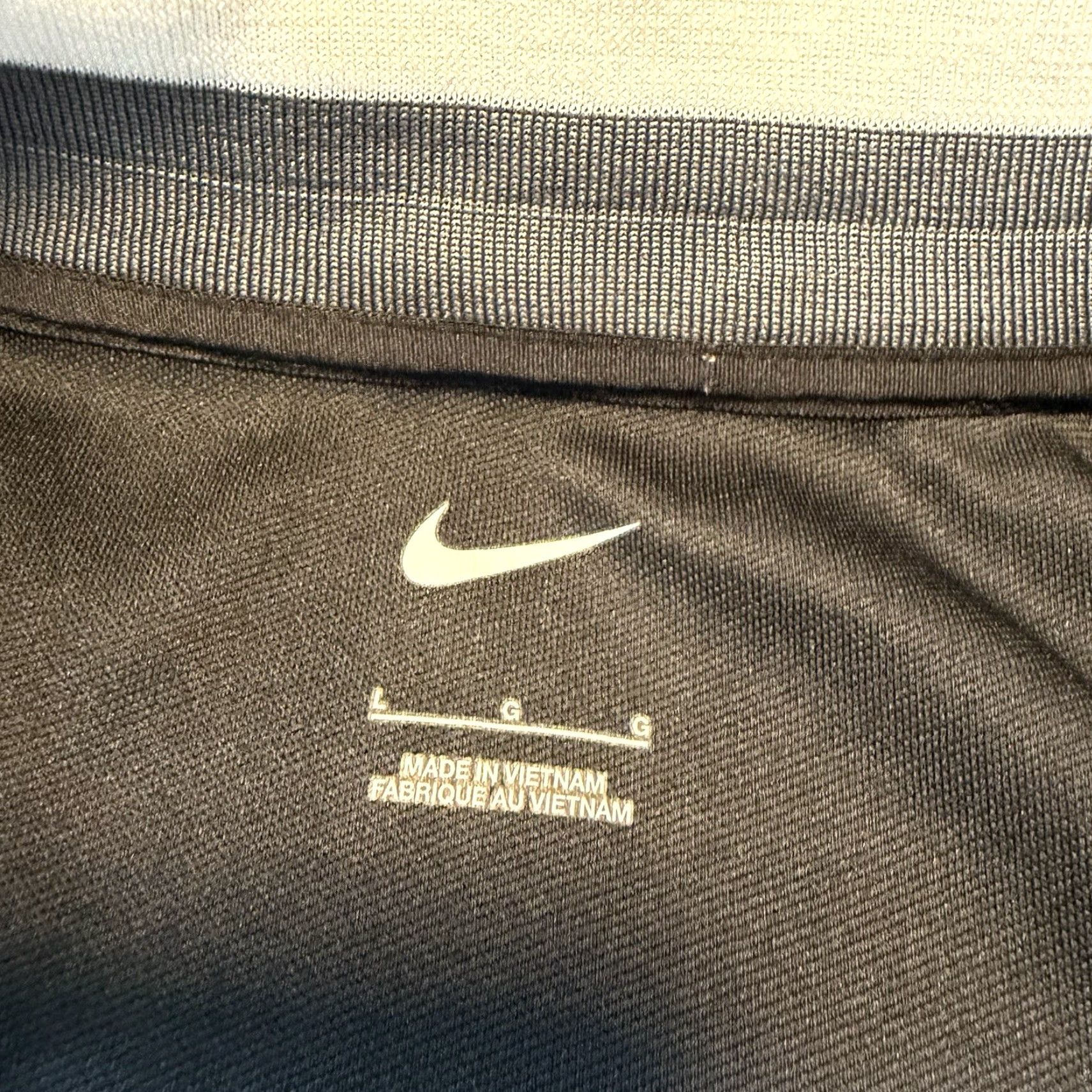 Nike Nike Dri-FIT Golf Pullover Long Sleeve Men Large Black Gray 1/4 Zip Moisture Wicking Breathable Lightweight Logo US Steel USS Size US L / EU 52-54 / 3 - 2 Thumbnail