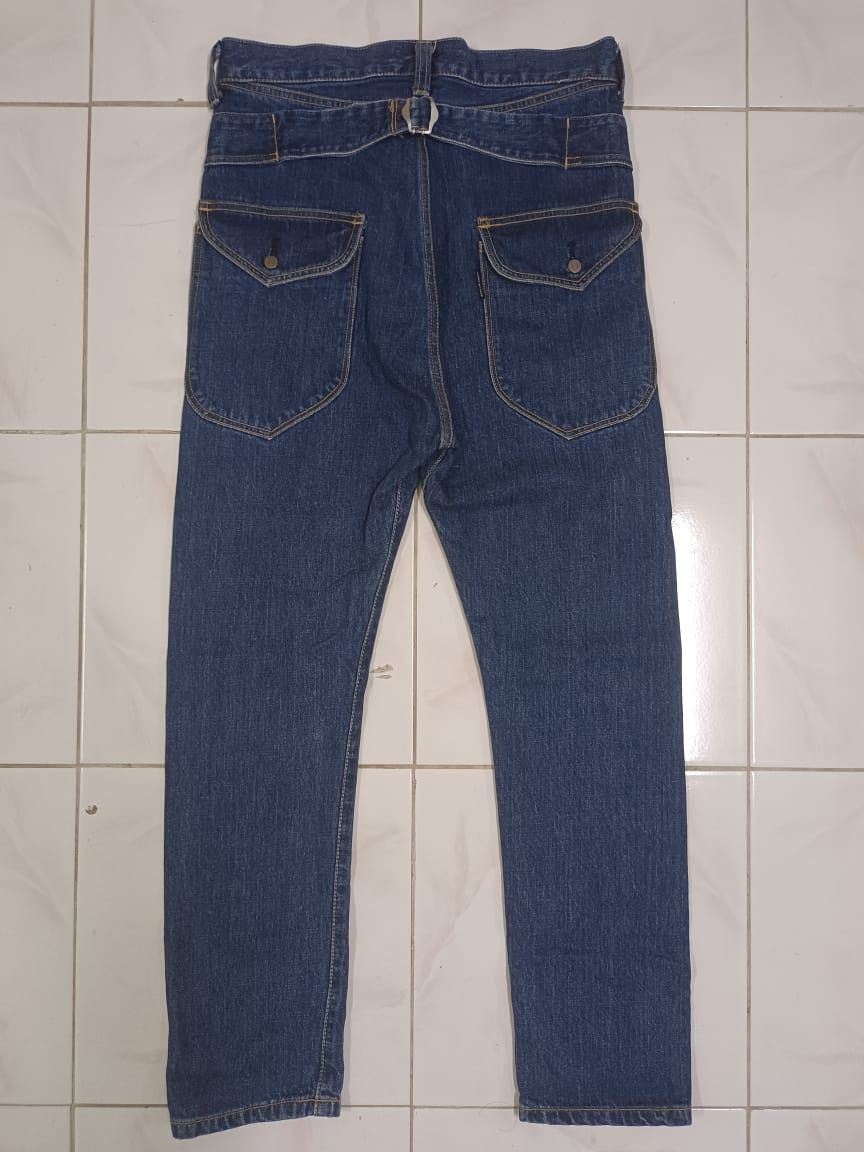 CABANE de ZUCCa Cabane De Zucca Buckle Back Selvedge Jeans Size US 31 - 2 Thumbnail