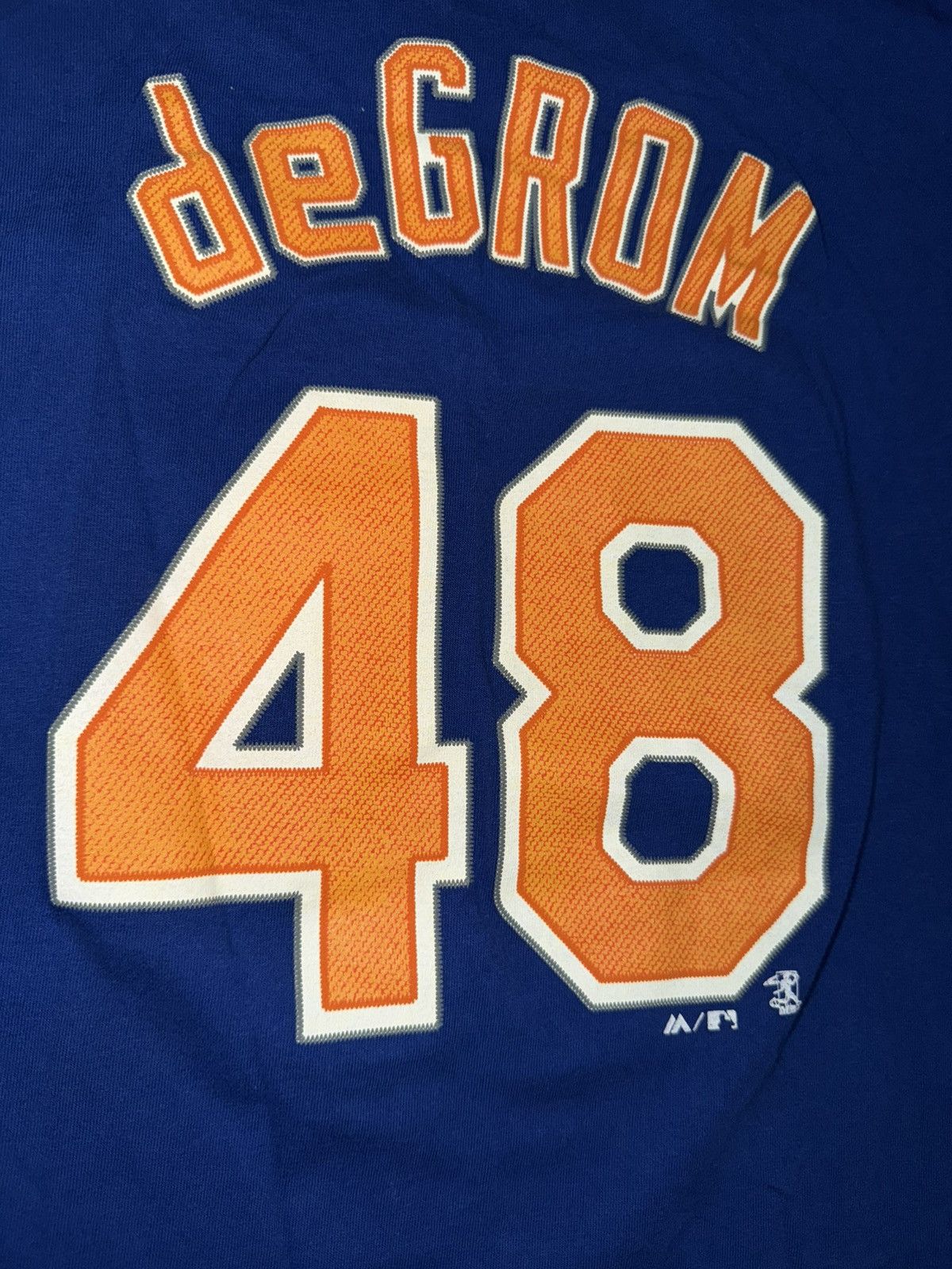 Majestic New York Mets Jacob DeGrom MLB Majestic jersey tee large Size US L / EU 52-54 / 3 - 3 Thumbnail
