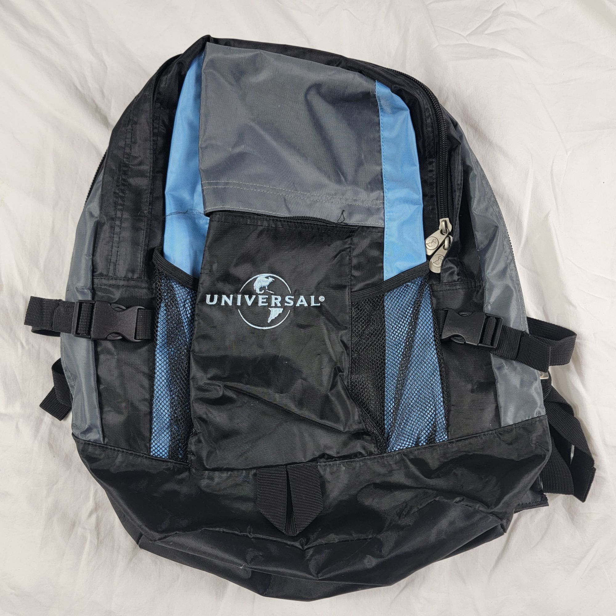 Universal Studios Universal Studios Adults Black Blue Backpack Casual Travel S Size ONE SIZE - 1 Thumbnail