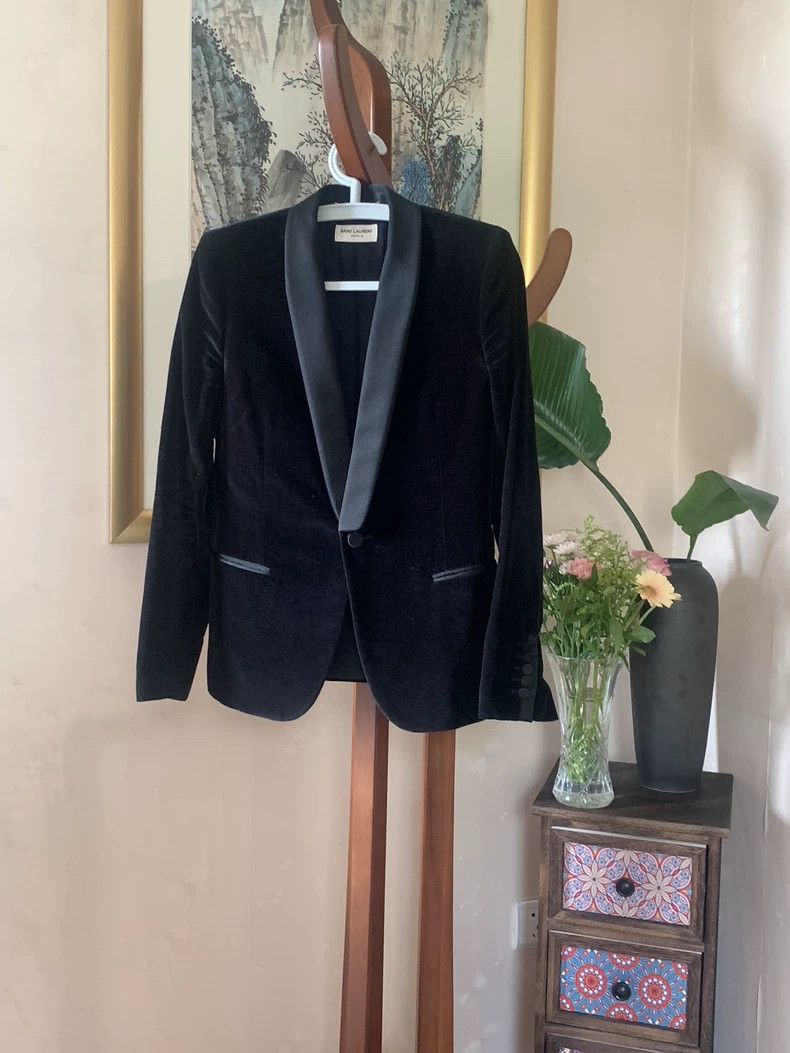 Saint Laurent Paris saint Laurent parisblazer 2503-Nextarrow Size S / US 4 / IT 40 - 1 Thumbnail