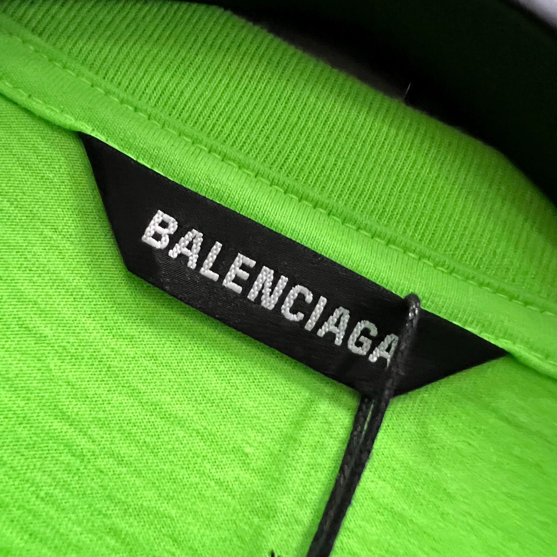 Balenciaga Balenciaga fluorescent green long-sleeved shirt Size US XS / EU 42 / 0 - 5 Thumbnail