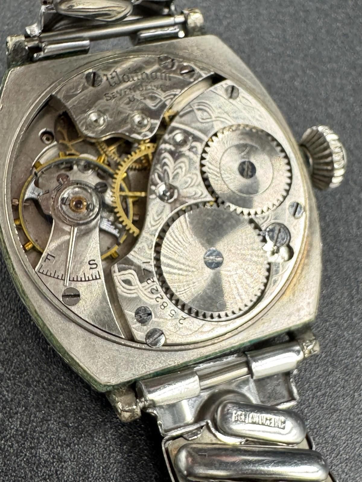 Other Vintage Waltham 7 Jewel Art Deco Tonneau Wristwatch Non-Runn Size ONE SIZE - 6 Thumbnail