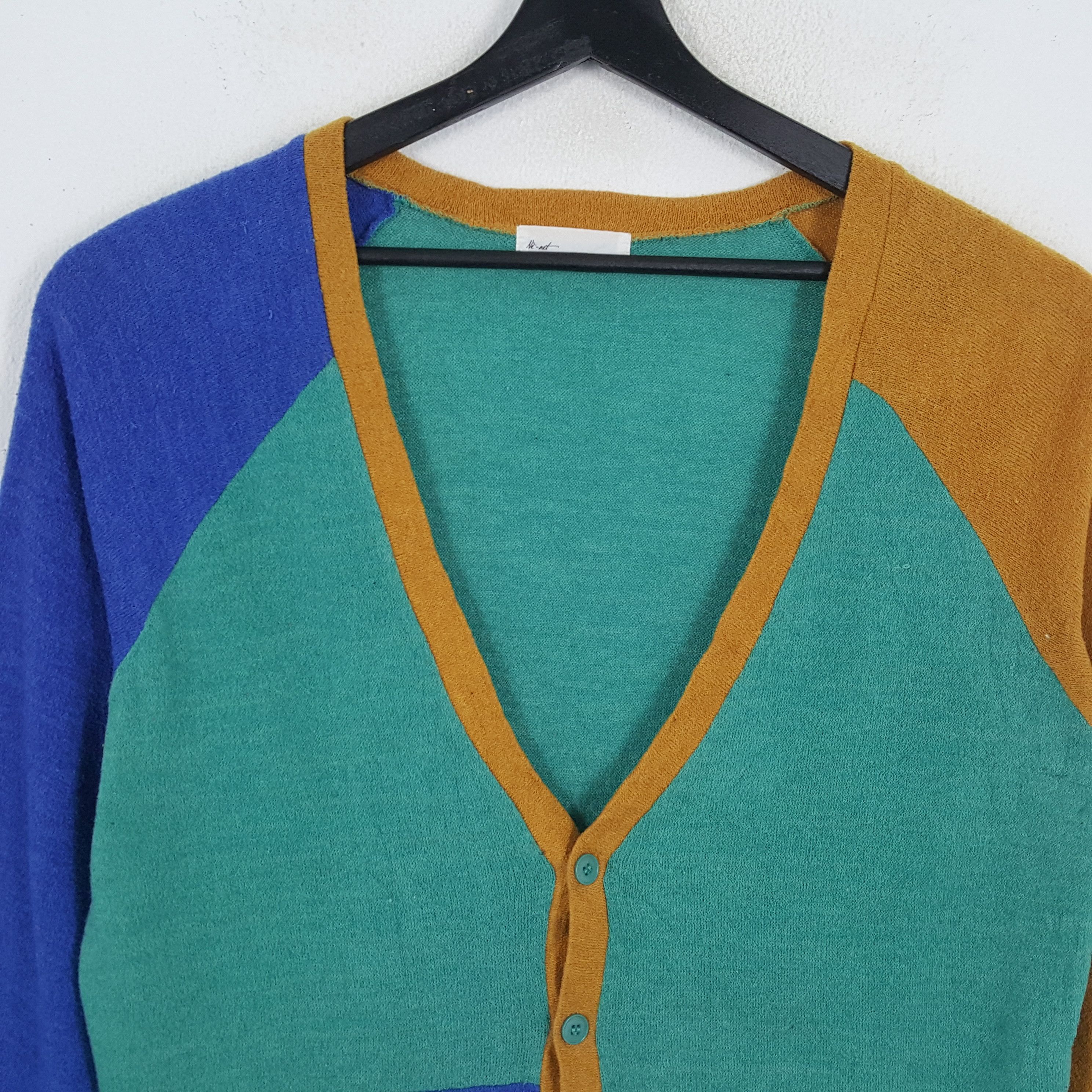 Issey Miyake × Japanese Brand × Ne-Net NE-NET Japanese Designer Brand Fashion Cardigan Sweaters Size M / US 6-8 / IT 42-44 - 2 Thumbnail