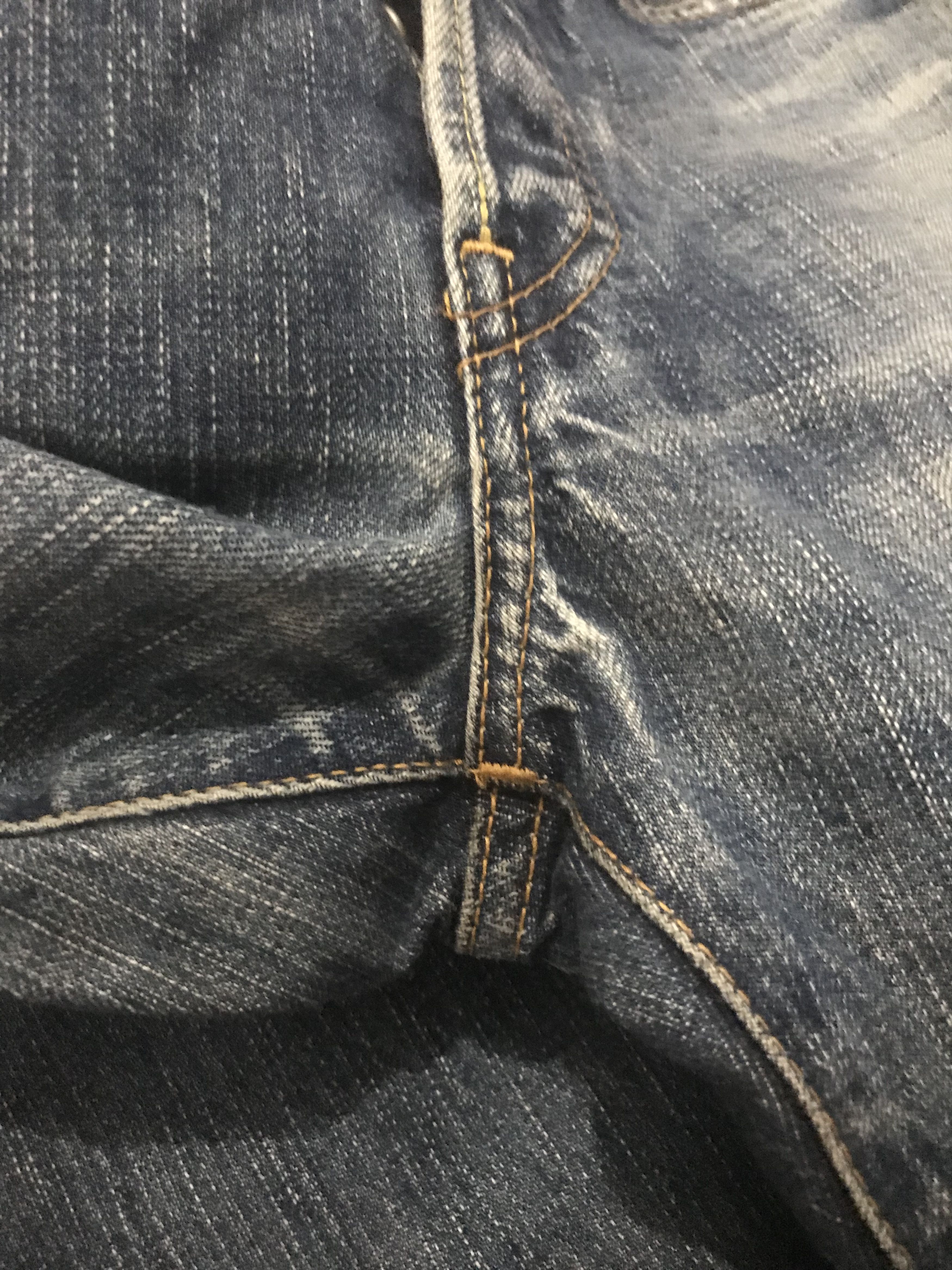 Japanese Brand Tomorrowland selvedge mud wash distressed denim Size US 30 / EU 46 - 8 Thumbnail