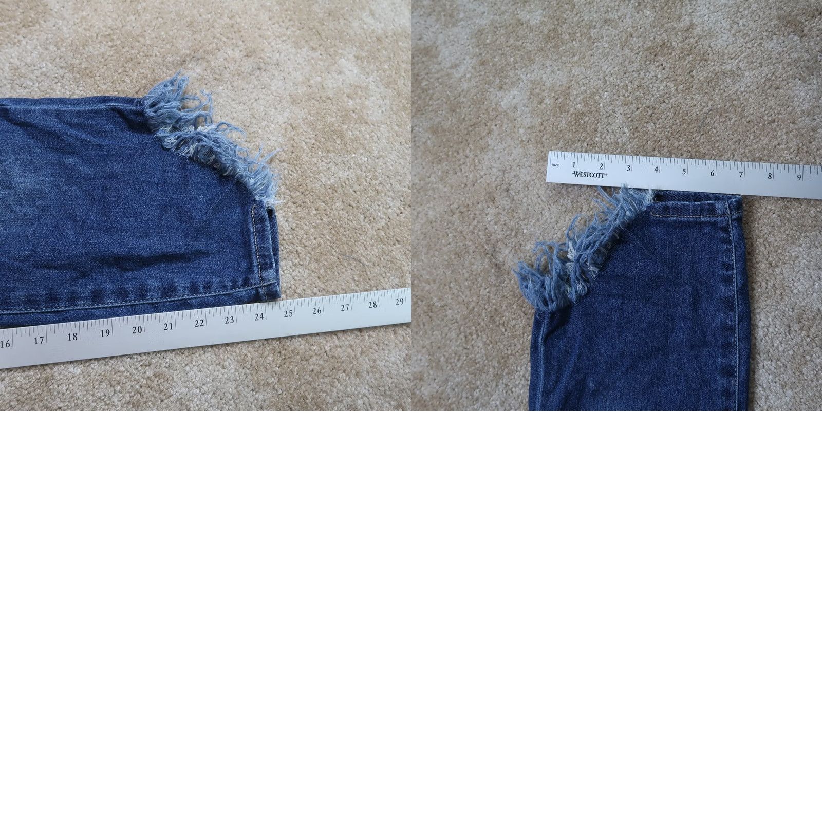 Vintage Judy Blue High Rise Skinny Fit Jeans Women's 20W Blue Stretch Denim Size 42" / US 20 - 9 Thumbnail
