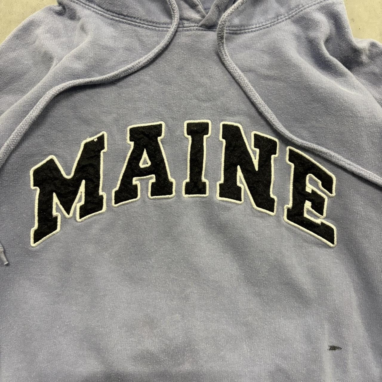 Vintage Crazy Vintage Y2K/2000s Maine Essential Streetwear US Hoodie! Size US XXL / EU 58 / 5 - 2 Thumbnail