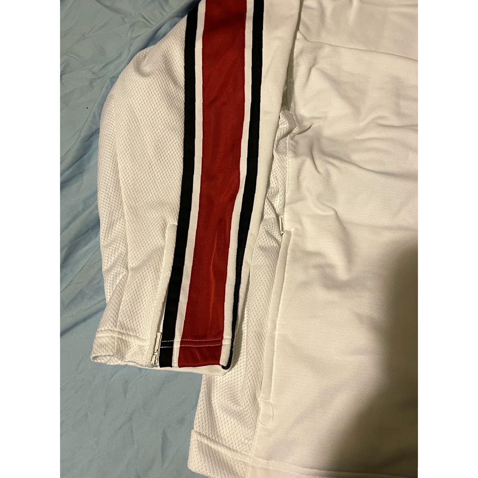 Nike Nike Jacket Snap Button Mens 3XL White Breathable Limited Edition Series Warm up Button Collared Shipped by Nike Size US XXL / EU 58 / 5 - 4 Thumbnail