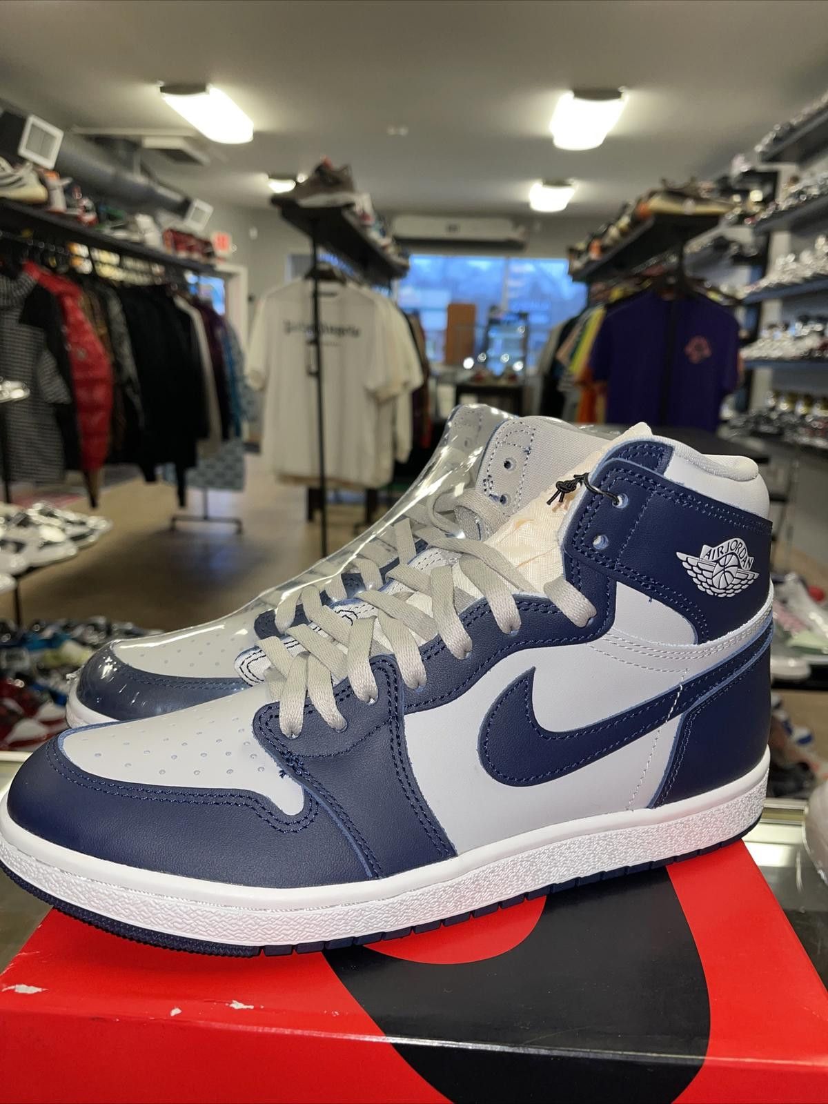 Jordan Brand Jordan 1 High '85 Georgetown 2022 BQ4422-400 Size 9.5 Size US 9.5 / EU 42-43 - 1 Thumbnail
