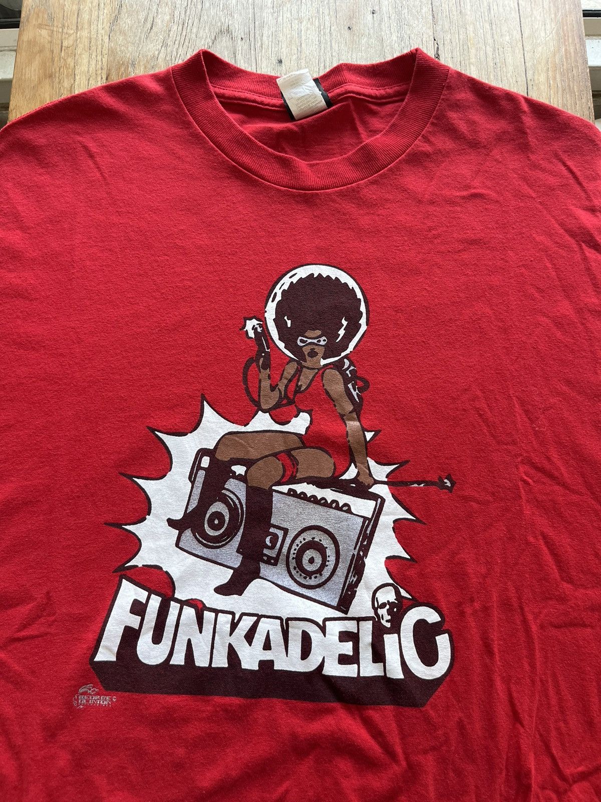 Vintage FUNKADELIC Art design by GEORGE CLINTON T-shirt