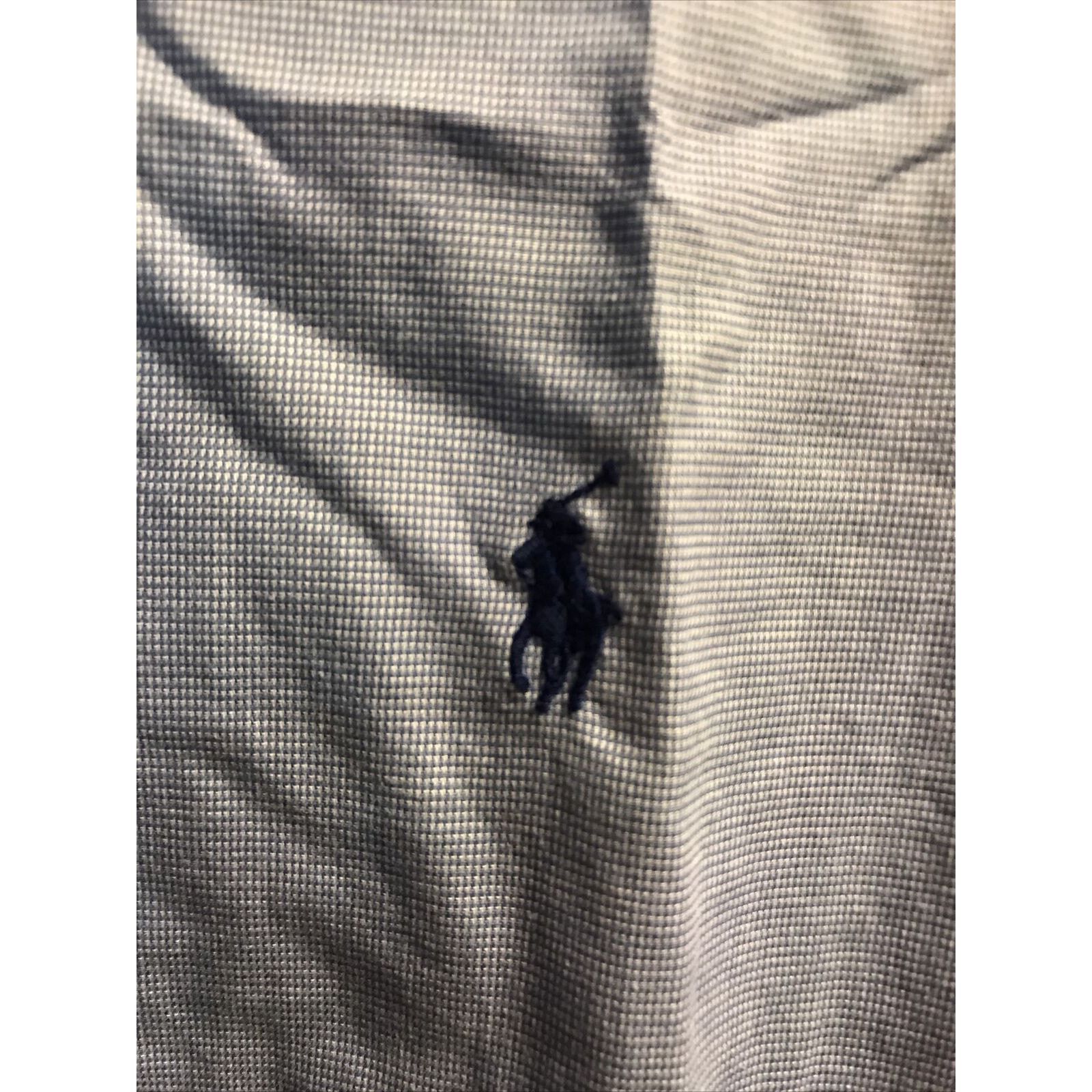 Ralph Lauren Ralph Lauren Vintage Men’s 18 46 Blue Check LS Cotton Shirt Size US XXL / EU 58 / 5 - 6 Thumbnail