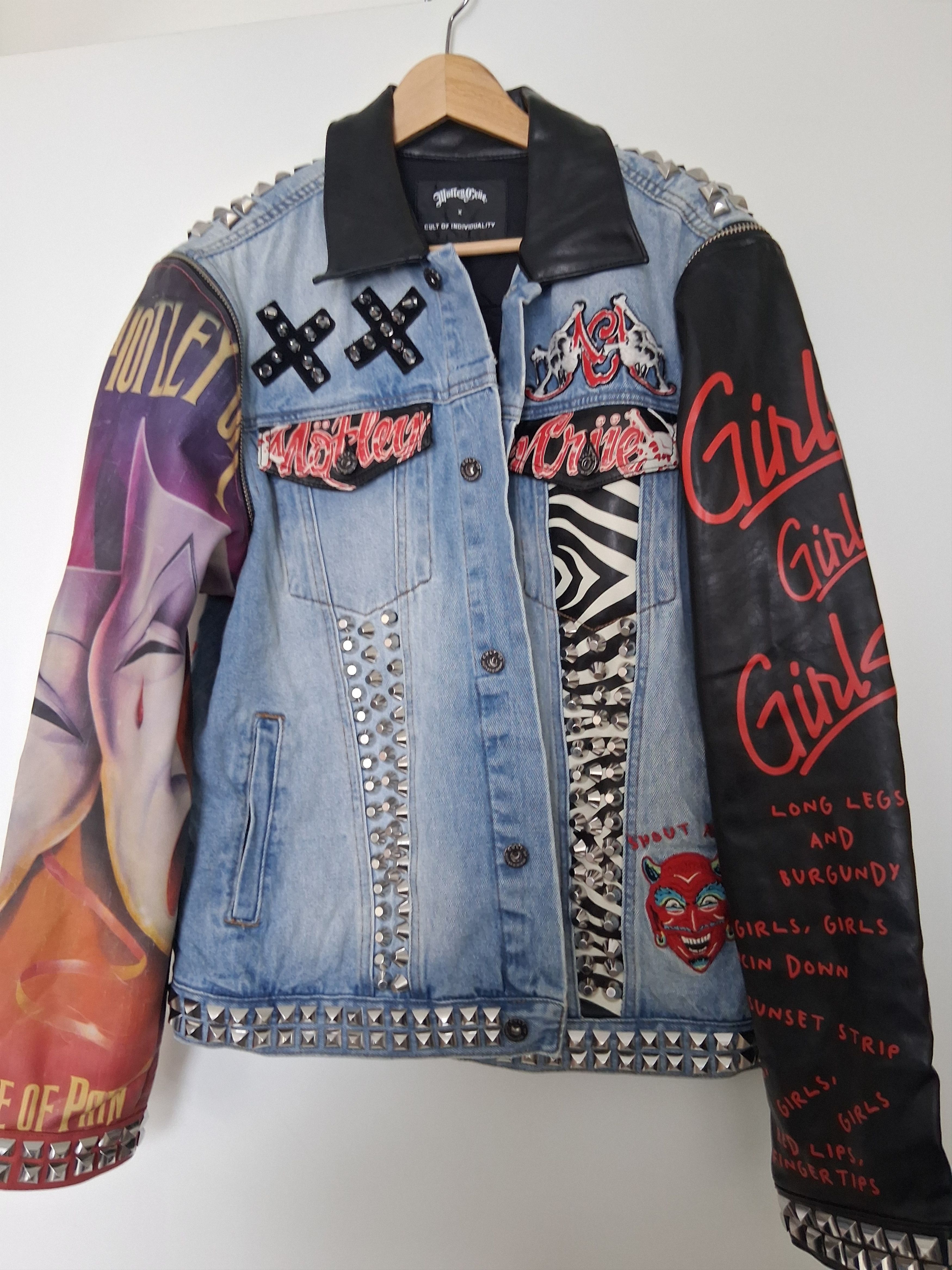 Cult Of Individuality Cult of individualty Motley Crue Jacket Size US XL / EU 56 / 4 - 1 Thumbnail